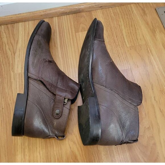 John Varvatos Men\'s Brown Ankle Boots 10 main image 6